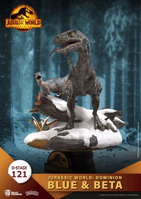 Jurassic World: Ein neues Zeitalter Diorama D-Stage Blue & Beta