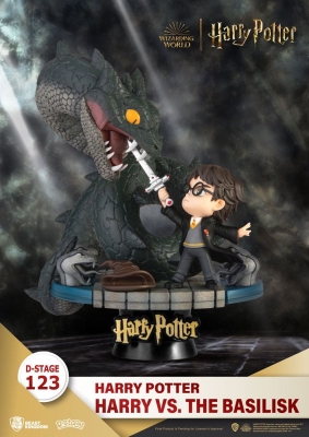 Harry Potter DStage Diorama Harry vs. the Basilisk
