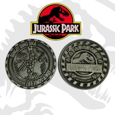 Jurassic Park Sammelmünze Mr DNA Limited Edition